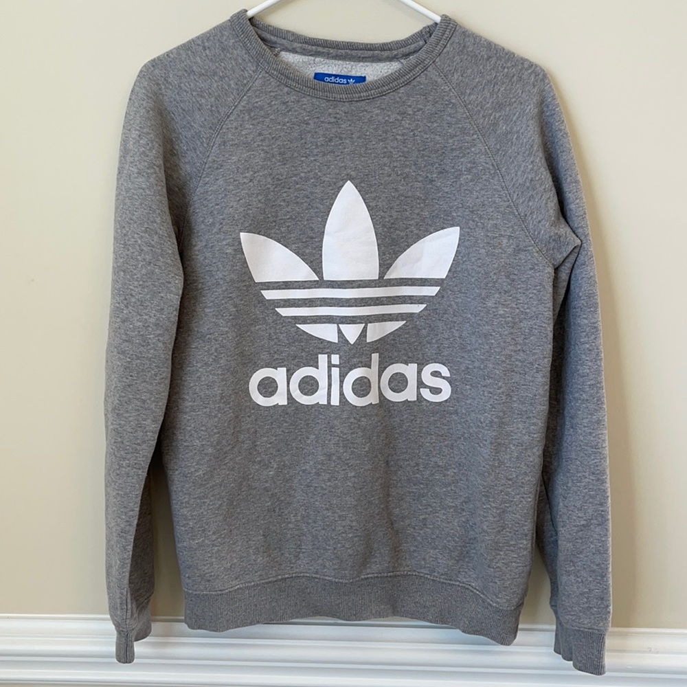 Grey Adidas Sweatshirt